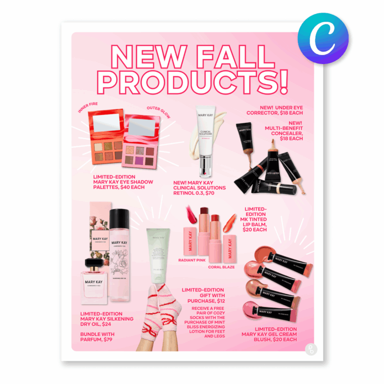 New Fall 2025 Products Flyer