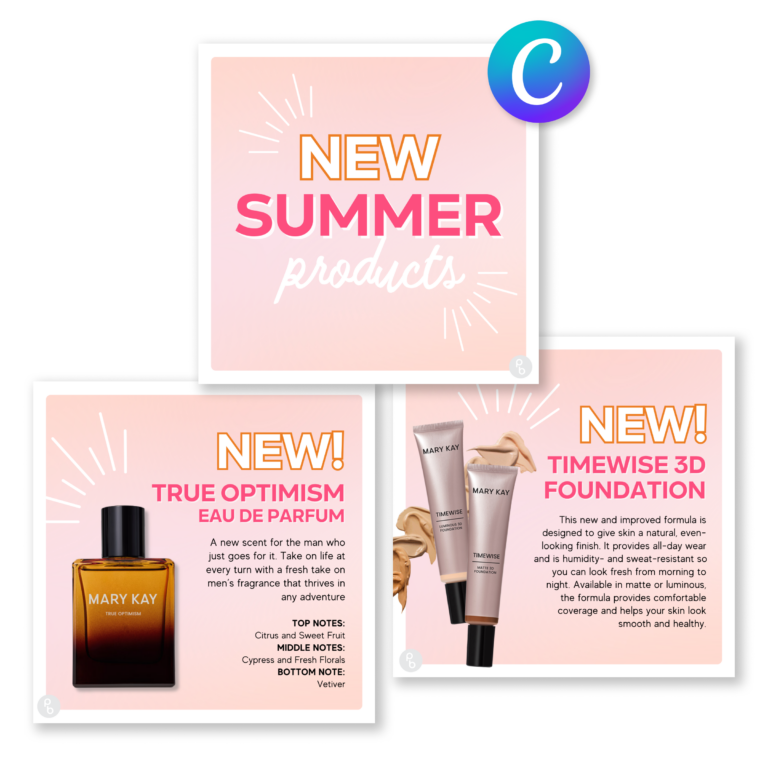 New Summer 2026 Product Social Posts